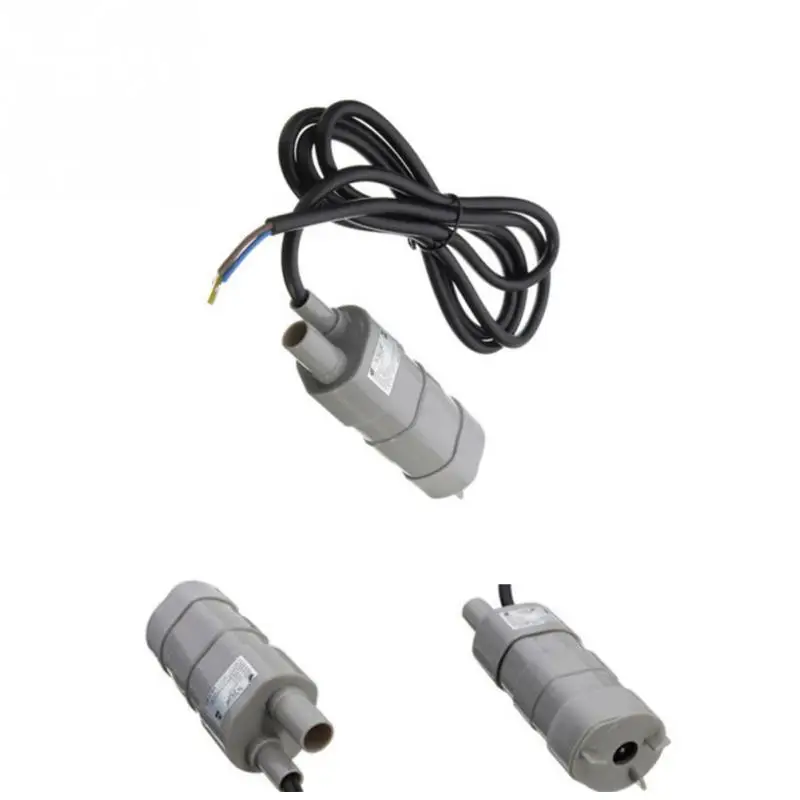 

Free Shipping 840L/H 5M Above Water Aquarium Bath Submersible Immersible Pump DC 12V 1.2A For Watering the Garden