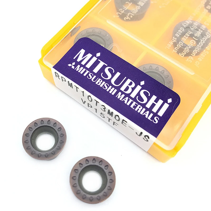

20pcs RPMT10T3 MOE JS VP15TF Carbide Insert RPMT10T3MOEJS VP15TF Face Milling Lathe CNC Tools Turning tool