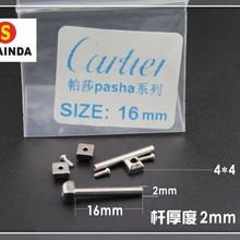 Булавки G 1 пара винт труб Булавки bars для Carta Ремешок Браслет Группа Луг набор для ремонта часов