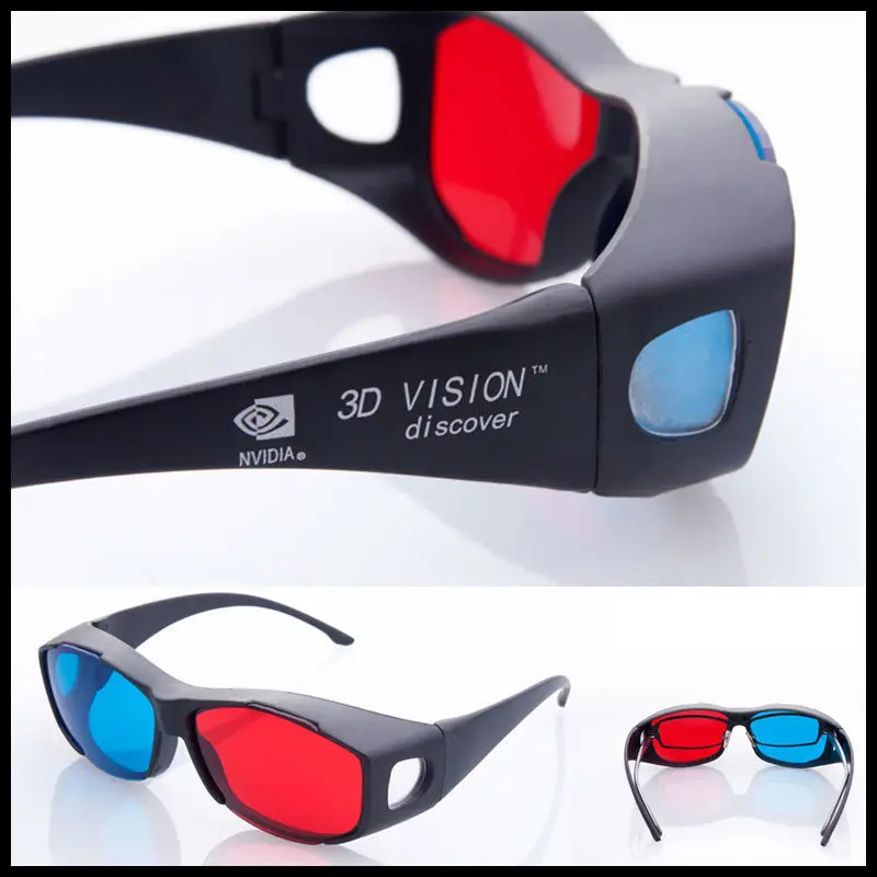 2020 новые модные Универсальные 3D очки/красные синие голубые 3d очки Anaglyph