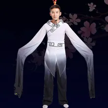 Для женщин/Для мужчин Классические танцевальные костюмы элегантный китайский Yangko танцевальный костюм Костюмы для народных китайских танцев этап одежда для представлений