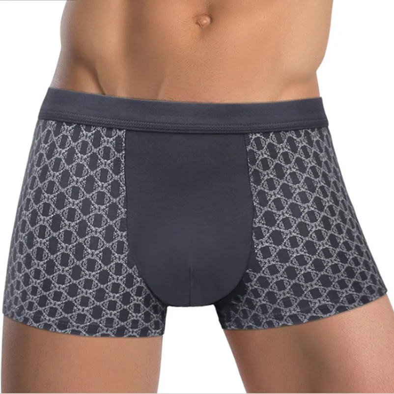 Мужские боксеры нижнее белье из модала 1 шт. L 3XL|mens boxer shorts|boxer shortscueca men |