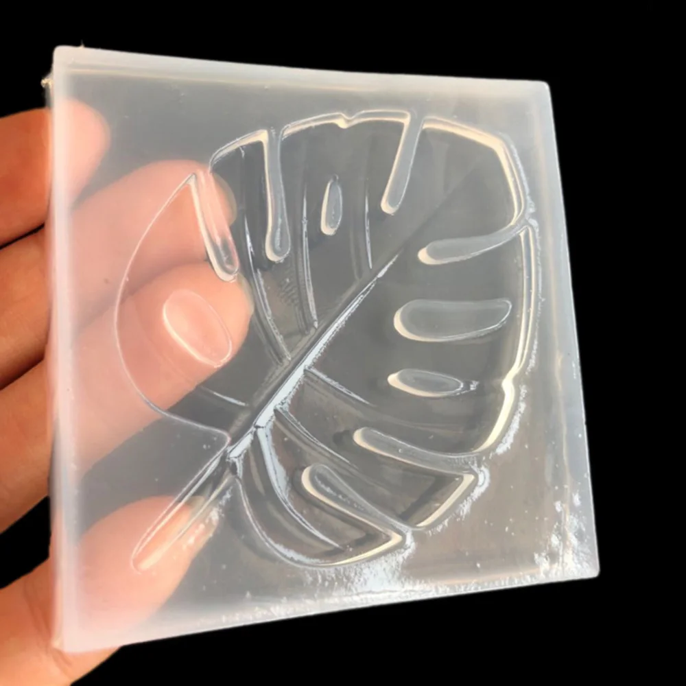 Transparent Crystal Epoxy Gel Silicone Mold Uv Resin Glue Leaf Mold Cake Mould Suga rcraft chocolate gum paste mold wedding deco Transparent Crystal Epoxy Gel Silicone Mold Uv Resin Glue Leaf Mold Cake Mould Suga rcraft chocolate gum paste mold wedding deco
