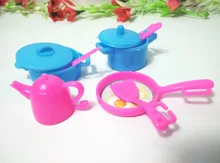 2016 Новая Кухня Посуда Кукла Аксессуары Для Barbie Куклы/Монстр Высота Куклы Toys Девушки Детские Play House Toys # YFYF-58