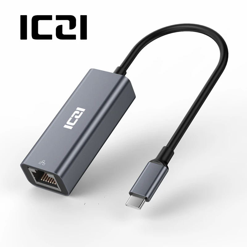 

ICZI USB C to Gigabit Ethernet Adapter Type C to RJ45 LAN Converter for MacBook Pro Samsung Galaxy S10 S9 S8 Note 9