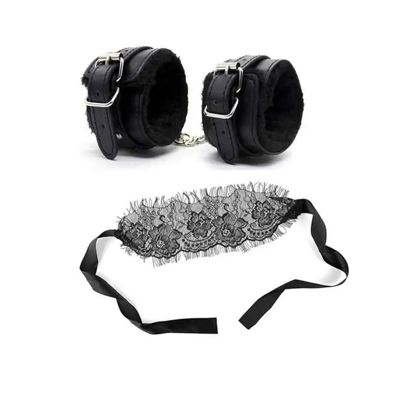 

Pretend Play furry metal HandCuffs With Keys Police Role Cosplay Tools Police Toy For Children Birthday Present