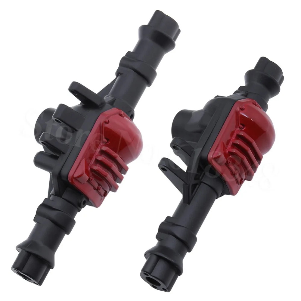

2pcs/Lot Aluminum Alloy Front & Rear Axle Housing For RC Traxxas TRX-4 Scale And Trail Crawler Car Hop Up Option Parts