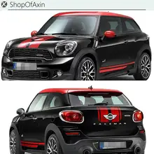 Автомобильный капот багажный багажник Rokcer панель украшения стикер JCW стиль наклейка s для Mini Cooper R60 R61 Paceman земляк