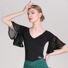 Костюмы для латиноамериканских танцев танцевальные костюмы сексуальные Костюмы для латиноамериканских танцев танцевальная Топ Для женщин Костюмы для бальных танцев Костюмы для латиноамериканских танцев dance блузка Топ купальника Боди для танцев сиамские пальто