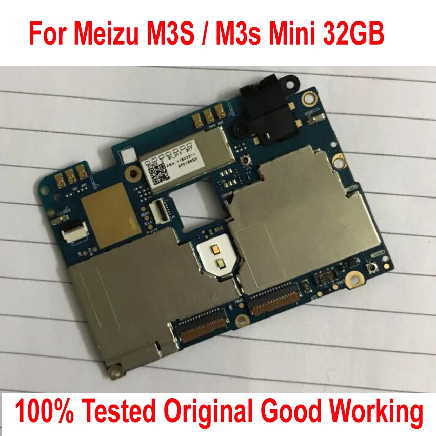 Оригинальная протестированная материнская плата для Meizu Meilan 3s M3s Mini 32 Гб схемы