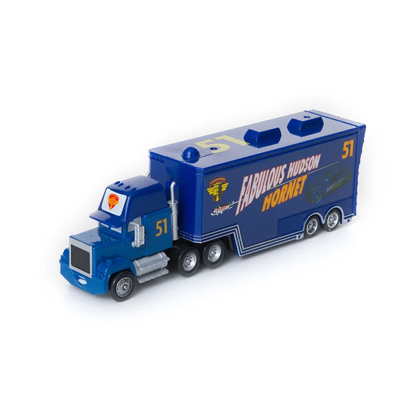 

Disney Pixar Cars 2 3 Toys Champion Truck Lightning McQueen Jackson Storm Mack Uncle 1:55 Diecast Model Car Toy Kids Gift