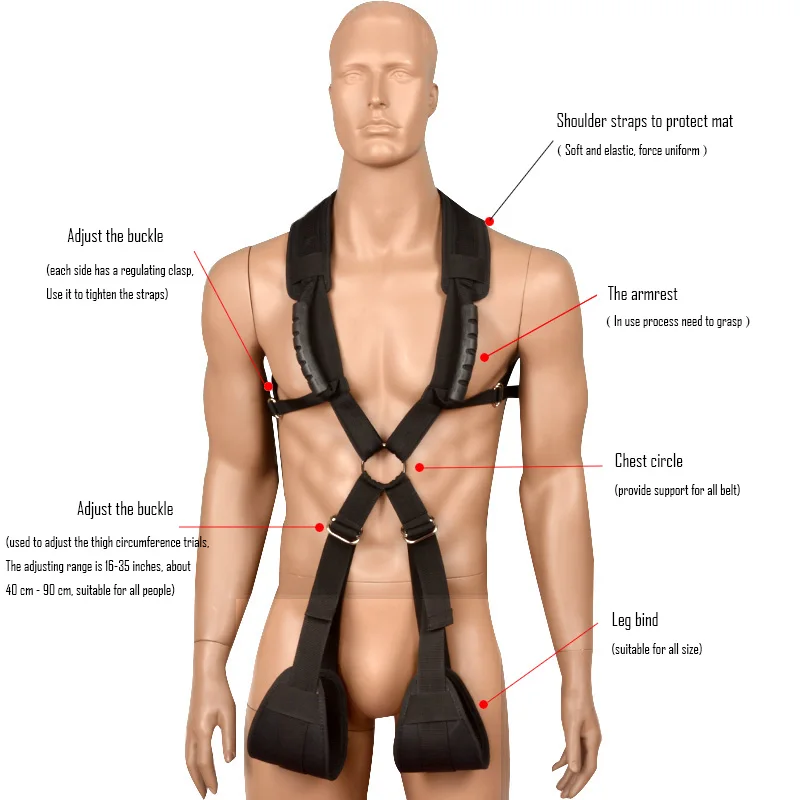 Adult Sex Swing Chairs for Couples Flirting Bdsm Bondage Sex Furniture Straps Swing Restraint Adjustable Tools