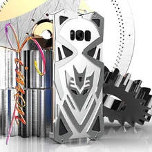 Алюминий Броня Тор чехол для Samsung Galaxy S8 плюс S8 чехол Железный человек, телефон защитный чехол кожаный чехол