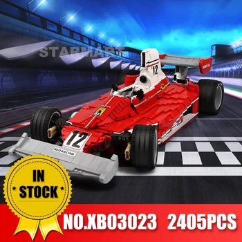 

Xingbao 03023 Technic The Red Power Racing Car Set Building Blocks Bricks Educational Toys As Christmas Gifts for Kids