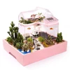 Creative Small Fish Tank Mini Office Fish Tank Small Aquarium Ecological Fish Tank Lazy Fish Tank Home Decoration ► Photo 2/6