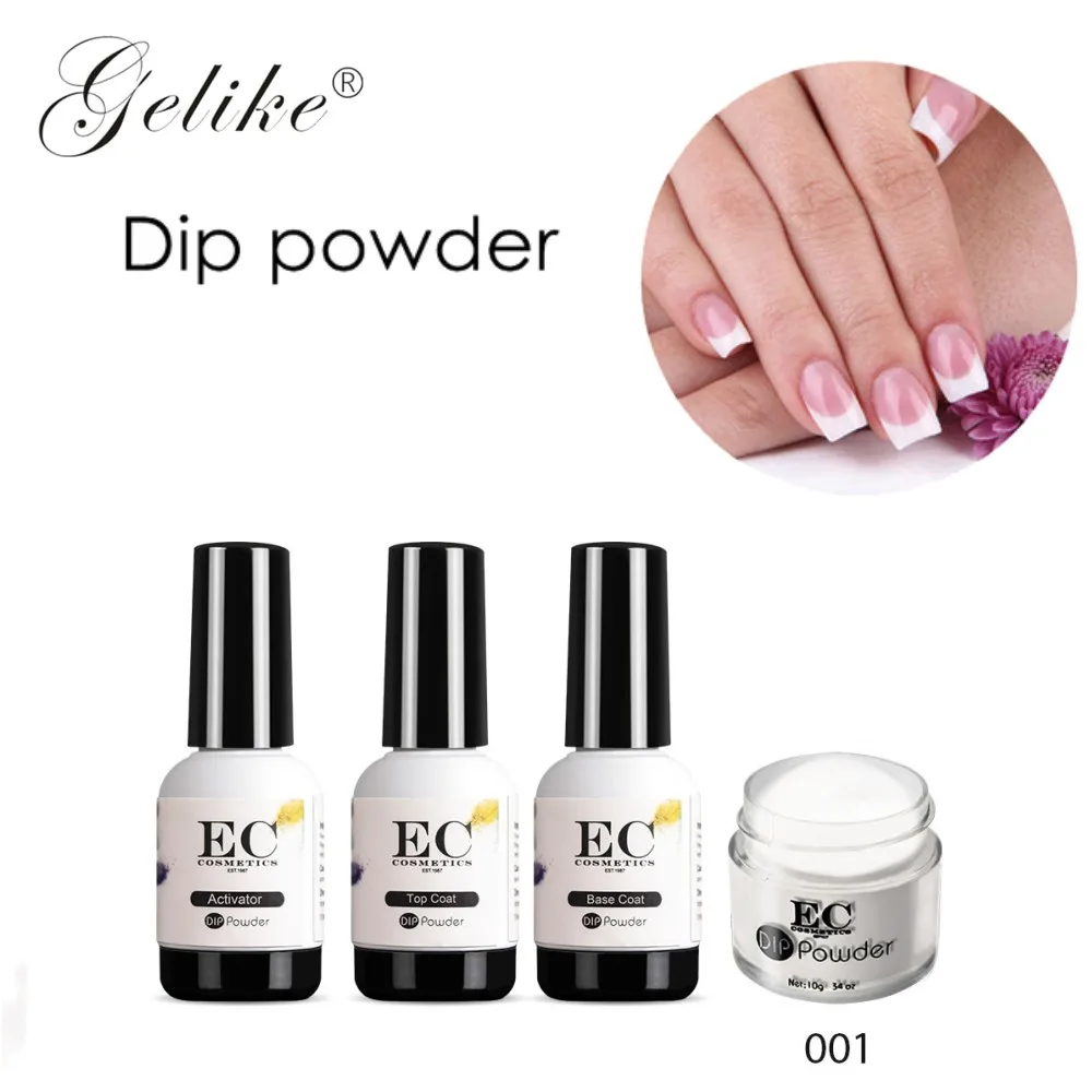 

Gelike No Primer And No Lamp Cure Dipping Powder System 10g/pcs Gel Christmas High Quality Powder Gel Nail Polish