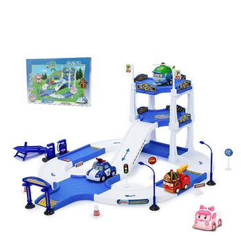 

Korean Q Version Of Urban Deformed Robot Children Puzzle Assembly Parking Lot Model