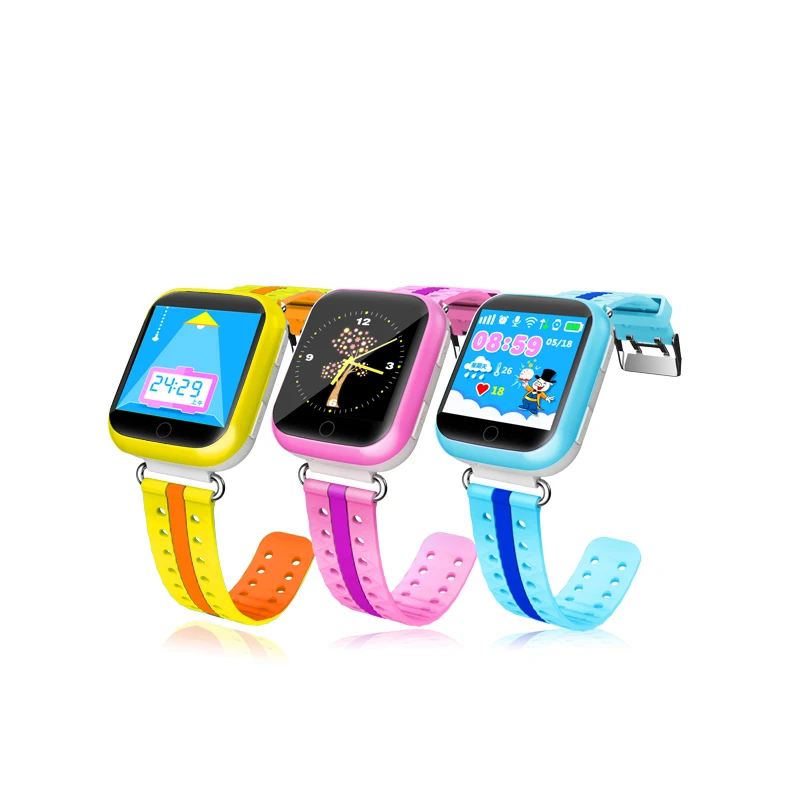 

Hot Q100 GPS Kids Watches Baby Smart Watch for Children SOS Call Location Finder Locator Tracker Anti Lost