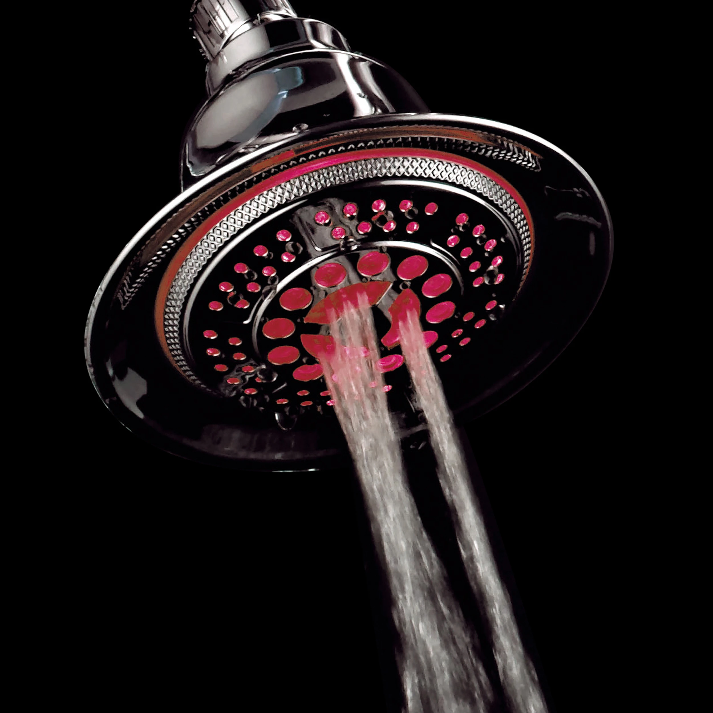 HotelSpa Luxury Shower Combo with 5 5-setting LED Shower head and 5-setting Hand Shower (1)