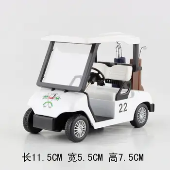 

High simulation Golf carts model, 1:32 alloy pull back toy car,Classic antique cars,Golf course,free shipping