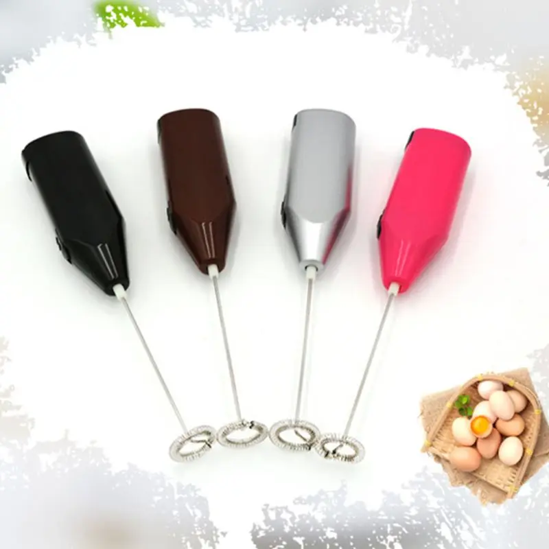 

Electric Mixer Milk Beater Double Head Coffee Frother Foamer Machine Stainless Steel For Home Kitchen