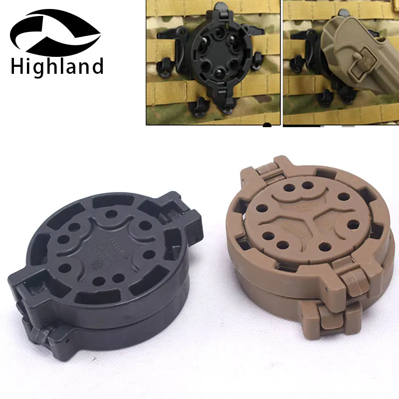 

Hunting Accessories Holster Platforms Adapter Quick Disconnect System QD Mount at Any of the 360 Degree Angles