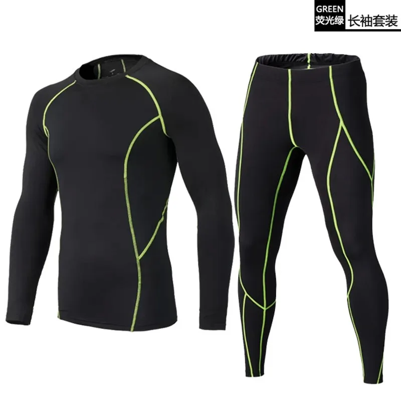 Men's Body Shaper Slimming Jogging suit black Slim Compression ...