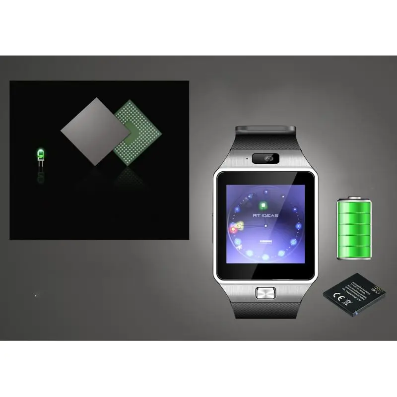 Высокое качество DZ09 анти-потеря Удаленная камера Bluetooth умные наручные часы Smartwatch для Android телефонные звонки подарки для детей
