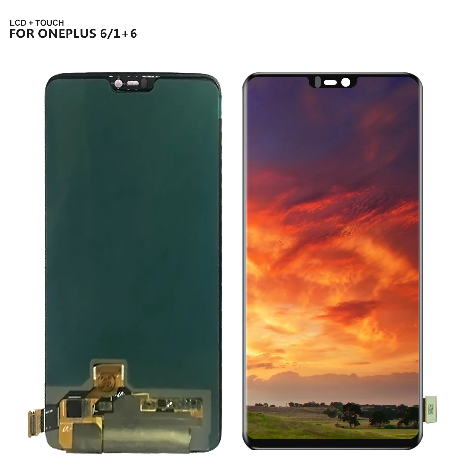 

For Oneplus 6 1+ 6 LCD Display Digitizer Screen Touch Panel Sensor Assembly Replacement Parts+Tools