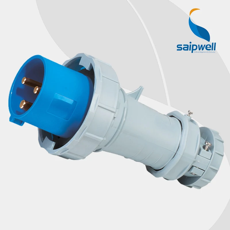 63A 400V 3P (2P + E) ce генератор наружная промышленная вилка EN/IEC 60309-2 3-контактный силовой