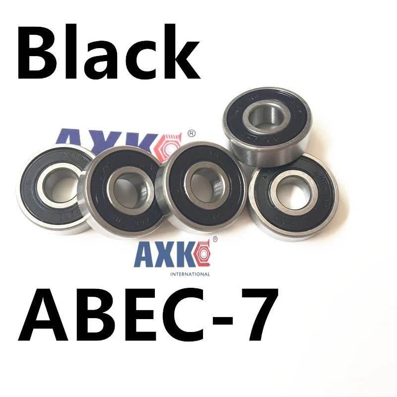8X22X7mm хром Сталь миниатюрные шариковые подшипники 608 2RS ABEC 7 9 для роликовых коньков
