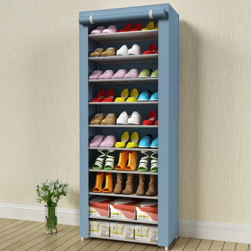11-Слои 10-сетка нетканых обуви для хранения обуви, новинка стенд Комбинируемая мебель шкафчик для обуви шкаф стойка для обуви