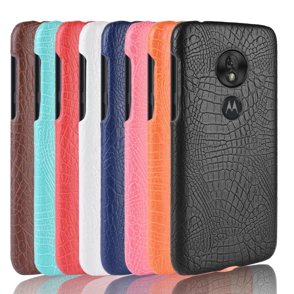 

Leather Crocodile Pattern New arrival For Motorola Moto G7 G 7 Plus Play Power Case Retro Luxury Crocodile Skin Cover Phone Case