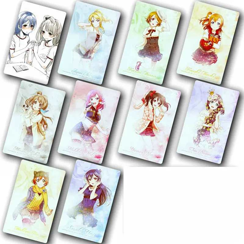 100 шт. водонепроницаемые Стикеры для карт аниме LOVE LIVE|Наклейки| |