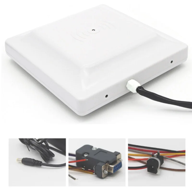 Главная карта UHF RFID считыватель 6 м Дальний диапазон с 8dbi антенной RS232/RS485/Wiegand TCP/IP считывание интегрируемое высокочастотное устройство чтения считыватель