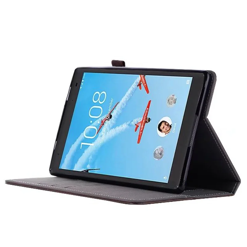 Роскошный Магнитный умный чехол из искусственной кожи для Lenovo Tab 4 8 Plus TB 8704F/8704N/8704X