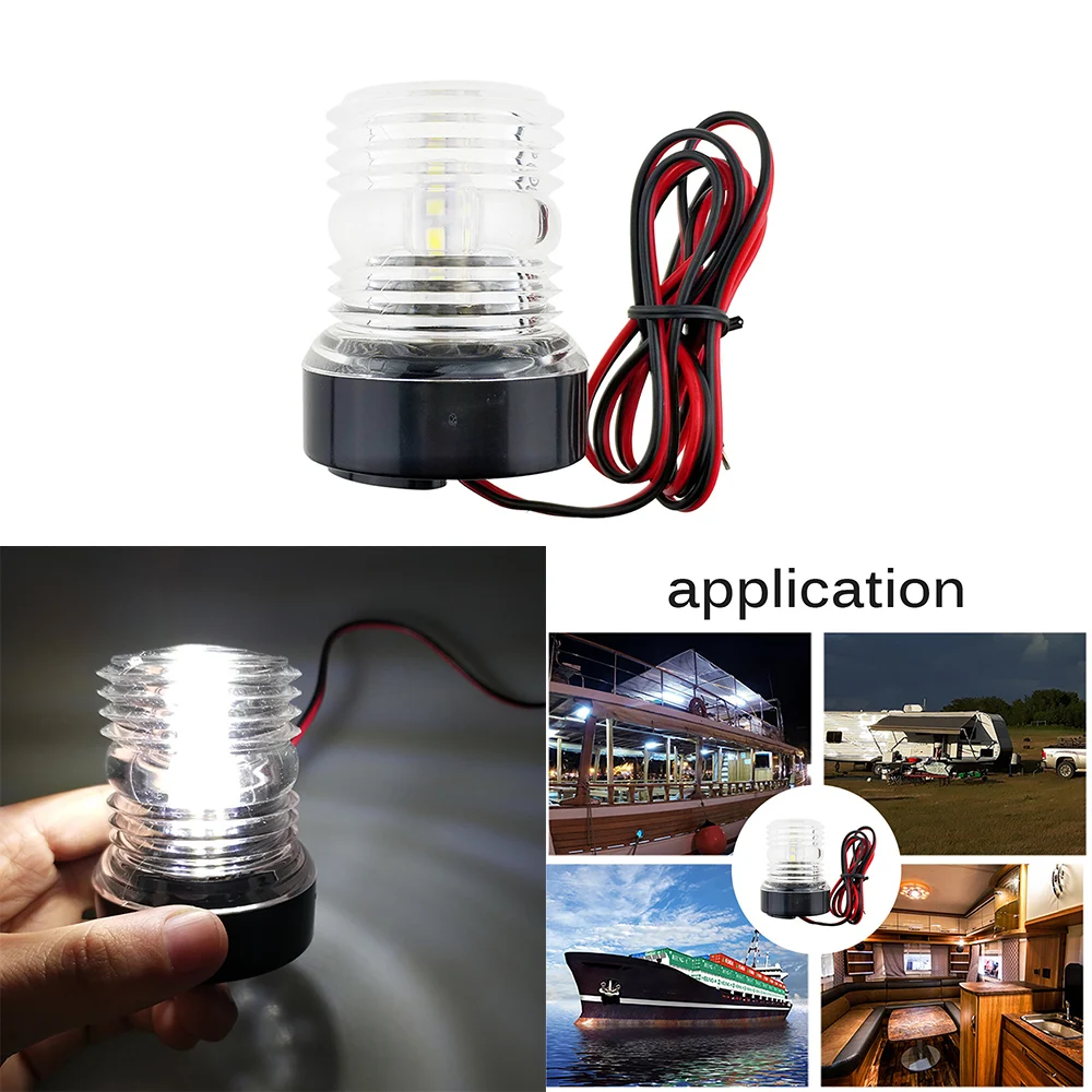 

Boat Anchor 12V LED Light Ultra Bright Boat Light Marine Yacht Navigation Anchor Vessel Waterproof Lights Safety Devices Vessel