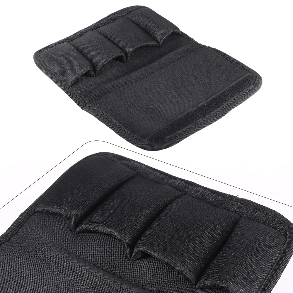 Durable Trombone Euphonium Trumpet Mouthpiece Pouch Bag 4 Soft Compartments Black Woodwind Instrument Parts & Accessories