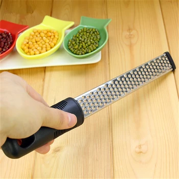 

New Multifunction Stainless Steel Lemon Zester Fruit Peeler Cheese Zester Microplane Grater Fruit Vegetable Barware