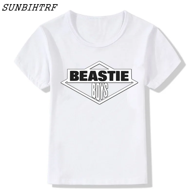 2018 мультфильм мальчиков и девочек Beastie Обувь для SWAG печать футболки дети хип хоп
