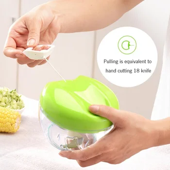 

Household Kitchen Multi-Function Cutting Machine Manual Garlic Machine Garlic Cuisine Pull Line Pressure Garlic Tool