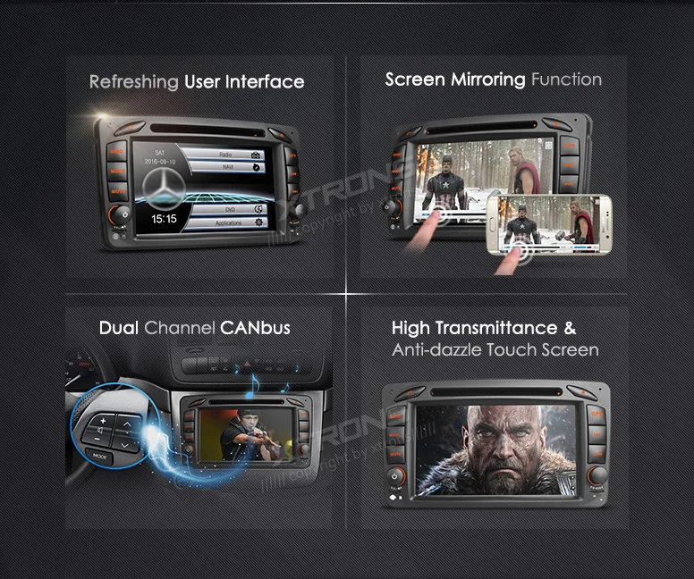 Excellent XTRONS 7 inch Car DVD Player CANbus GPS Navigation for Mercedes Benz Viano/Vito W639/G-Class W463/ CLK-Class W209/ C-Class W203 1 Excellent XTRONS 7 inch Car DVD Player CANbus GPS Navigation for Mercedes Benz Viano/Vito W639/G-Class W463/ CLK-Class W209/ C-Class W203 1