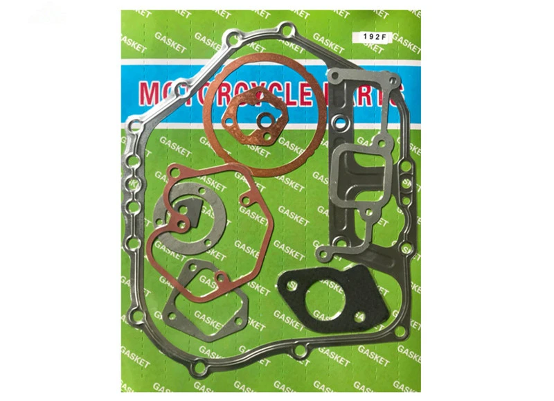 Full gasket set for Chinese 192F Diesel exhaust muffler cylinder