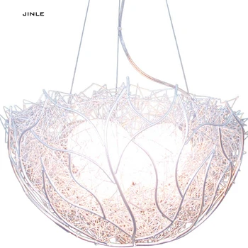 

2017 Limited Promotion Nordic Led Lamp For 10-15square Meters Pendant Lights Abajur Wire Bird's Nest hallowmas Light Lighting