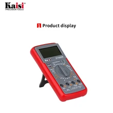 kaisi DT-9205A Professional LCD Digital Multimeter Electrical Handheld Digital Multimeter Tester Multimetro Ammeter Multitester