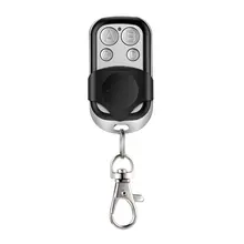 Controle remoto para portões copiar 4 canais clonagem duplicador chave fob uma distância de aprendizagem elétrica porta da garagem controlador 433 mhz