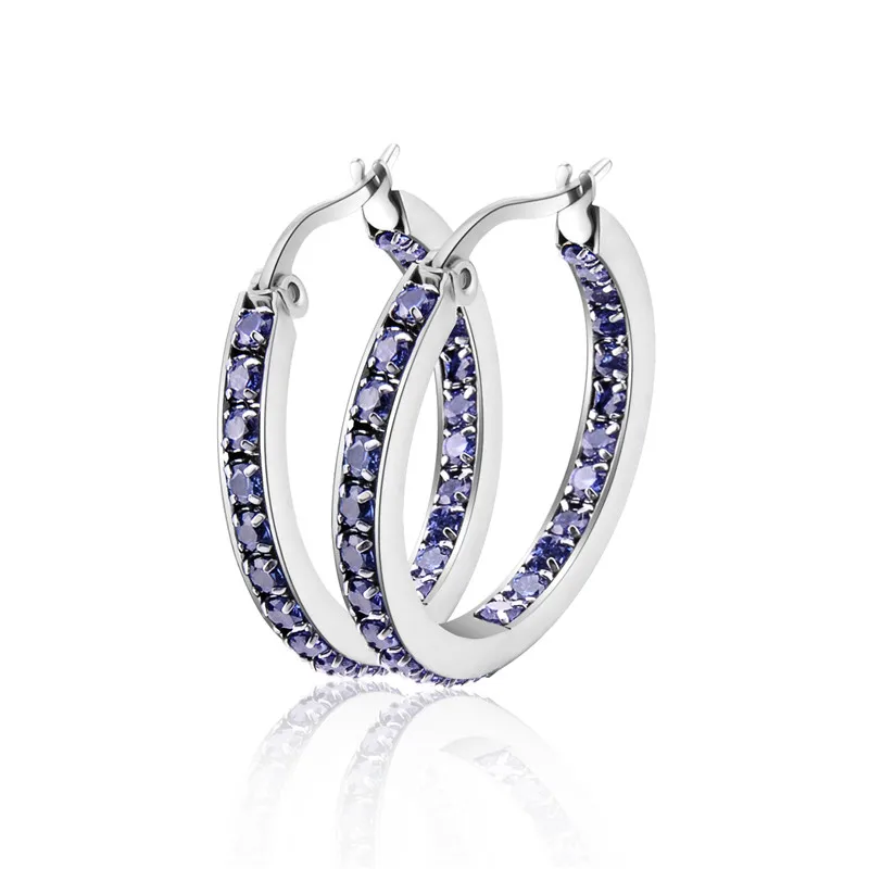 Cycolinks Classic CZ Stone Earrings