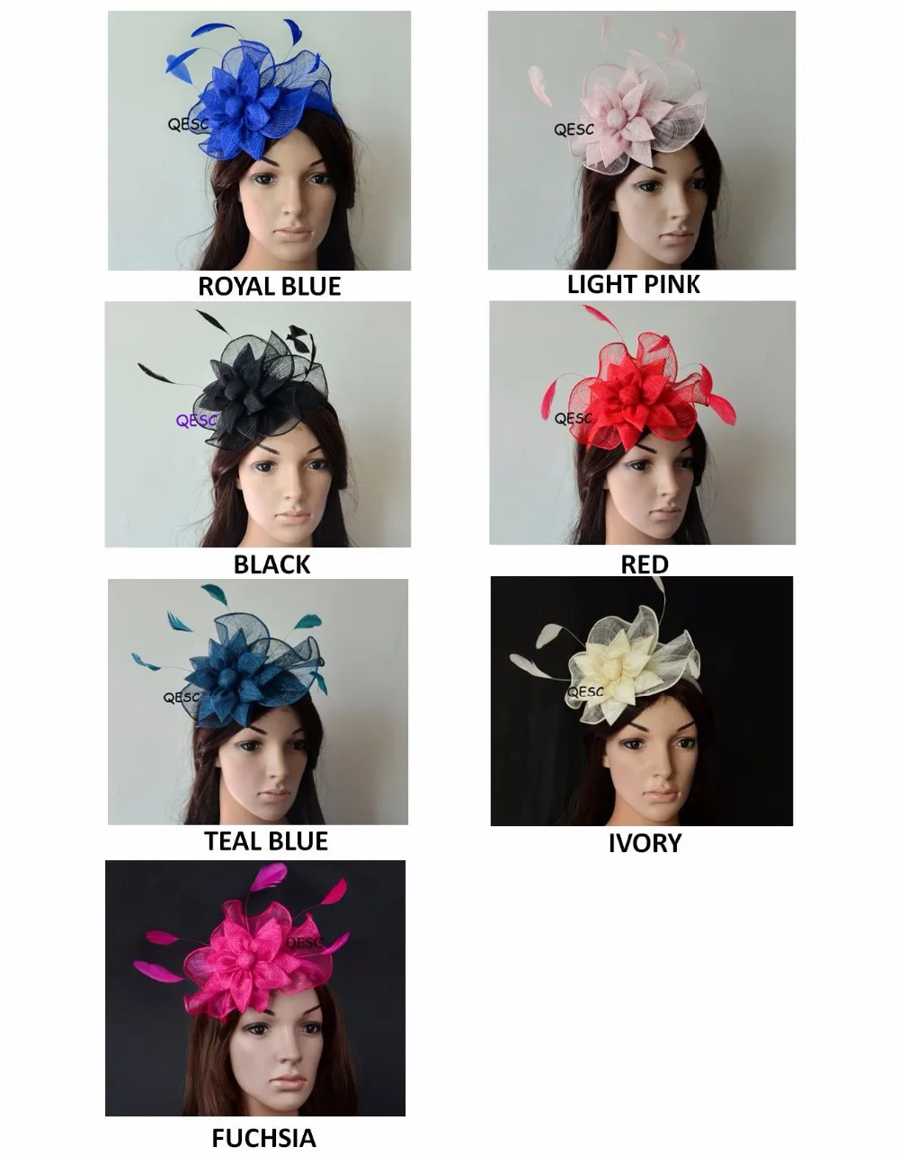 fascinator hat bride Ascot races feathers Wedding gold /& black sinamay headband
