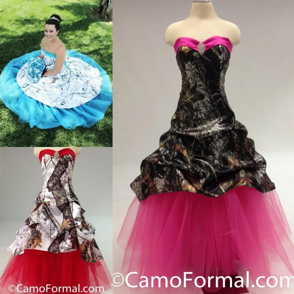 cheap plus size camo wedding dresses