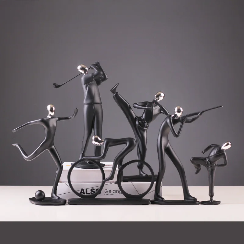 abstract human figure sculpture